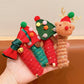 [Cute Gift] Christmas Colorful Telephone Wire Hair Bands for Kids