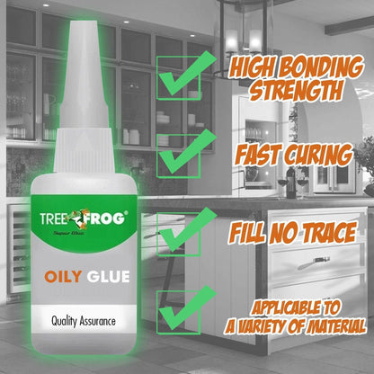 🔥🔥✨BUY 1 GET 1 FREE✨Welding High-strength Oily Glue（Gift Free Dropper）