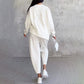 Fashion, Casual ✨🔥Round-Neck Long-Sleeved Top ＆ Pants 2-Piece Set【Buy 2 set, Free Shipping】