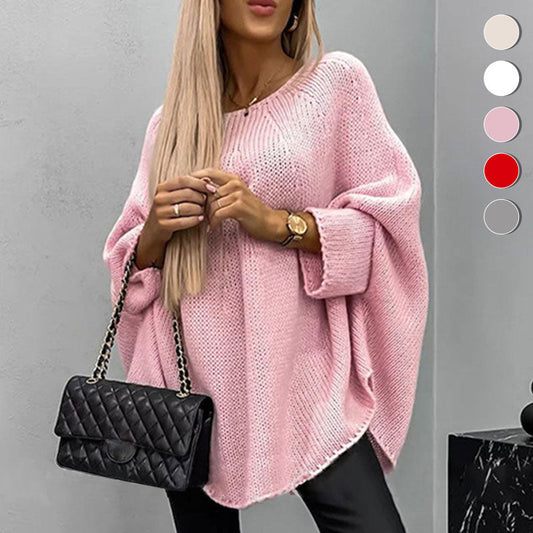 🌟Best Gift🎁 Women’s Elegant Knitted Cape Sweater