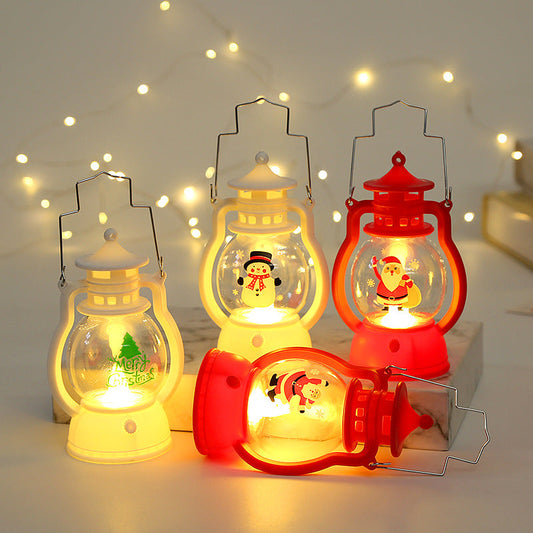 49% off Christmas gifts🎉Creative Handheld Christmas Oil Lamp Decorations Set