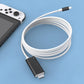 🎮 Last-day deals🔥 USB-C to HDMI adapter cable – 2m – 100W PD charging & plug-and-play for Nintendo Switch