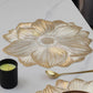 💖Exquisite gifts💖Lotus-Shaped Heat-Resistant and Washable Placemat