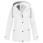 ❄️ Cold-Weather Comfort | Women's Warm Fleece-Lined Hooded Jacket
