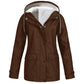 ❄️ Cold-Weather Comfort | Women's Warm Fleece-Lined Hooded Jacket