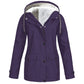 ❄️ Cold-Weather Comfort | Women's Warm Fleece-Lined Hooded Jacket
