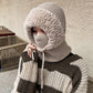 🔥2025 Big Sale 50% OFF🔥Women's Winter One-Piece Knitted Beanie Scarf Mask 3-in-1 Balaclava