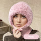 🔥2025 Big Sale 50% OFF🔥Women's Winter One-Piece Knitted Beanie Scarf Mask 3-in-1 Balaclava