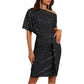 💃Last Day Sales - 50% OFF🎉Women's One Shoulder Sequin Sparkling Party Club Dress✨