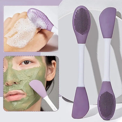 🔥 BUY 1 GET 2 FREE 🔥 Facial Mask Brush - Flexible Silicon Material ✨