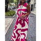 🔥Factory Direct Sales🔥Round Neck Printed Sleeveless Casual Fashion Dresses