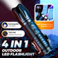 🔦Multifunctional rechargeable strong light flashlight with electric fire⚡