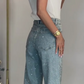 💎🔥Straight leg jeans with rhinestones✨Become the shining protagonist！✨