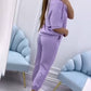 ⏳Time-limited Special⏰Women's Casual Solid Color Top & Pants Set