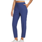 ⏳LIMITED OFFER 66% OFF🌞Women’s Fitted High-Waisted Zip-Pocket Trousers - 👖Lightweight, Breathable, Soft 26"/27" Ankle Pants with Zipper Pockets