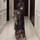 Women’s Printed V-Neck Loose Long-Sleeve Maxi Dress【Factory Direct Sales】