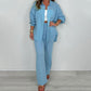 💜 Holiday Specials - 50%OFF 💜High Quality Women's Casual Fashion Two-Piece Set