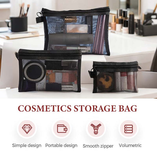 🔥 LAST DAY PROMOTION - 50%OFF 🔥 Portable Mesh Cosmetics Storage Bag