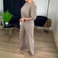 ⏳Time-Limited Special⏰Elegant 3-piece set including long cardigan, top and pants💞Free shipping