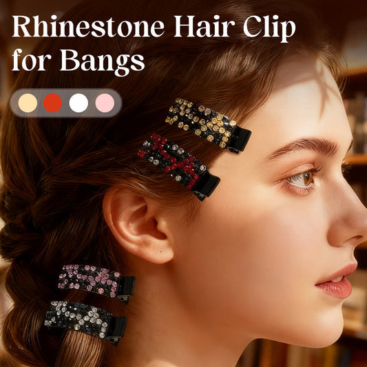 Rhinestone Hair Clip for Bangs