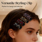Rhinestone Hair Clip for Bangs