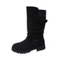 👢 Pull On & Go | Women's Slouchy Faux Suede Mid-Calf Boots⚡ Free shipping