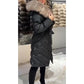 🔥New Arrivals Offer-High-quality women's elegant casual cotton coat with fur collar
