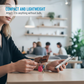 2 pcs Anti-Lost Bluetooth Tracker for Keys,Pets and Wallet