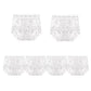 Women's Seamless Lace High-Waisted Panties