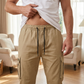 ✨ Easy Everyday Comfort | Men's Relaxed-Fit Adjustable Cargo Trousers