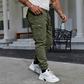 ✨ Easy Everyday Comfort | Men's Relaxed-Fit Adjustable Cargo Trousers