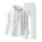 ⌛Limited-Time Offer🛍️Men's Breathable Linen Hooded Two-Piece Set