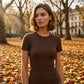 ⏰🔥LIMITED TIME 50% OFF! 👚 Women’s Short-Sleeve Crew Neck T-Shirt – Comfortable, Breathable & Perfect for Everyday Casual Wear ✨🌿
