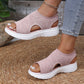 ⏳LAST DAY 50% OFF 🔥🔥Women's Breathable Knit Platform Sandals☁️Comfortable & Lightweight🍃Summer Essential