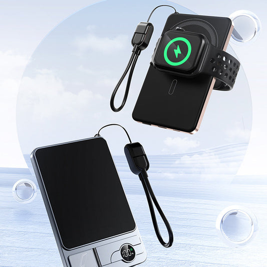 🔋✨Professional Magnetic Charger for Travelers & Professionals 🧲| 22.5W Wired & 15W Wireless | 10,000 mAh | Fast Delivery💥