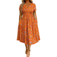 💃Limited-Time 66% OFF 🛍️Women's V-Neck Floral Print Dress with Twist Waist