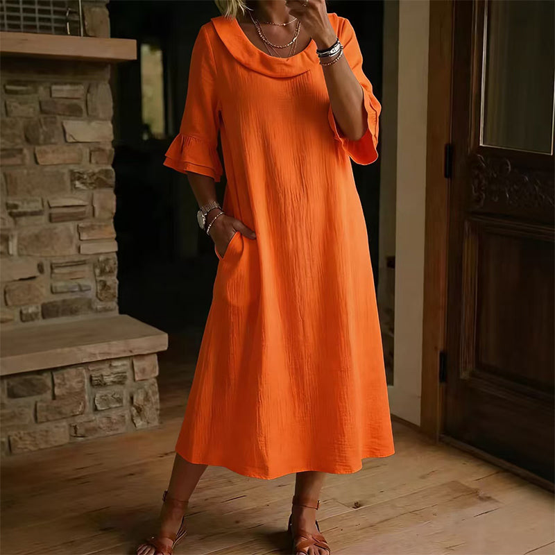 Orange red_Dress