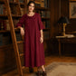 Test ⌛Limited-Time Offer-Women's Casual Round Neck Summer Dress.