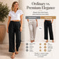 🔥👖Women's Relaxed Fit Linen Blend Pants – Classic Straight Leg Trousers