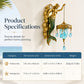 🧜‍♂️ Vintage Mermaid Wall Sconce 🏘️ For indoor and outdoor use