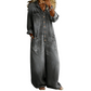 👖 LIMITED-TIME 59% OFF! 💥Women's Casual Long-Sleeve Denim Jumpsuit, Multiple Pockets, High Quality