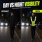 📢📢 55% OFF !! ⏰High Visibility Reflective Vest Adjustable Safety Running Gear with Pocket