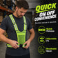 📢📢 55% OFF !! ⏰High Visibility Reflective Vest Adjustable Safety Running Gear with Pocket