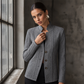 👖 LIMITED-TIME 60% OFF! ✨Women's Textured Button Down Blazer Jacket