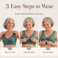 ⏰Buy 1 Get 1 Free💃Front Closure Wire-Free Bra for Elderly Women Seamless Vest Style Plus Size