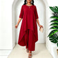 ⏰Last Day 60% Off💃Women's Chic Asymmetrical Top & Wide-Leg Pants Set