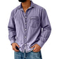 📢📢 59% OFF !! ⏰Men's Vintage Washed Denim Shirt with Pockets