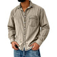📢📢 59% OFF !! ⏰Men's Vintage Washed Denim Shirt with Pockets