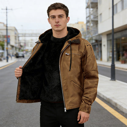 🧥Men's Multifunctional Insulated Hooded Work Jacket