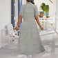 ⌛Limited-Time Offer-Women's Casual Solid Color Zipper Maxi Dress💃